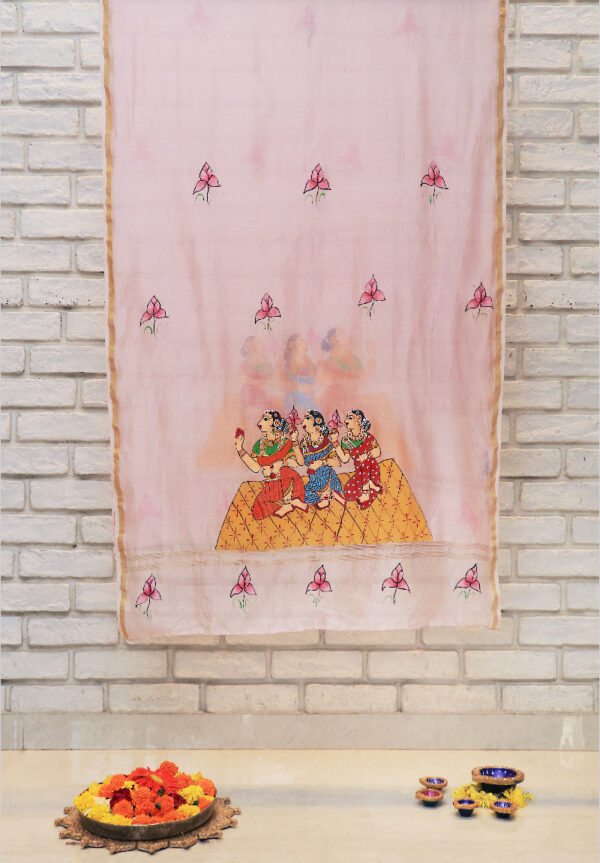 Three Women - Chanderi Silk Dupatta