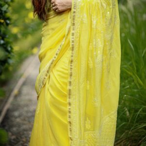 Chaikankari Saree - Nazakat Kesar - Image 3