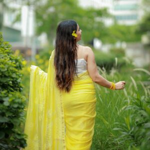 Chaikankari Saree - Nazakat Kesar - Image 4