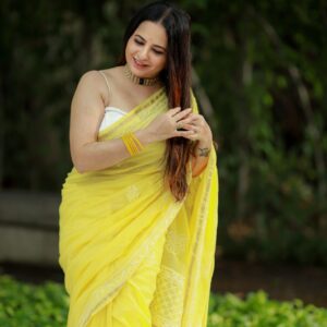Chaikankari Saree - Nazakat Kesar - Image 5