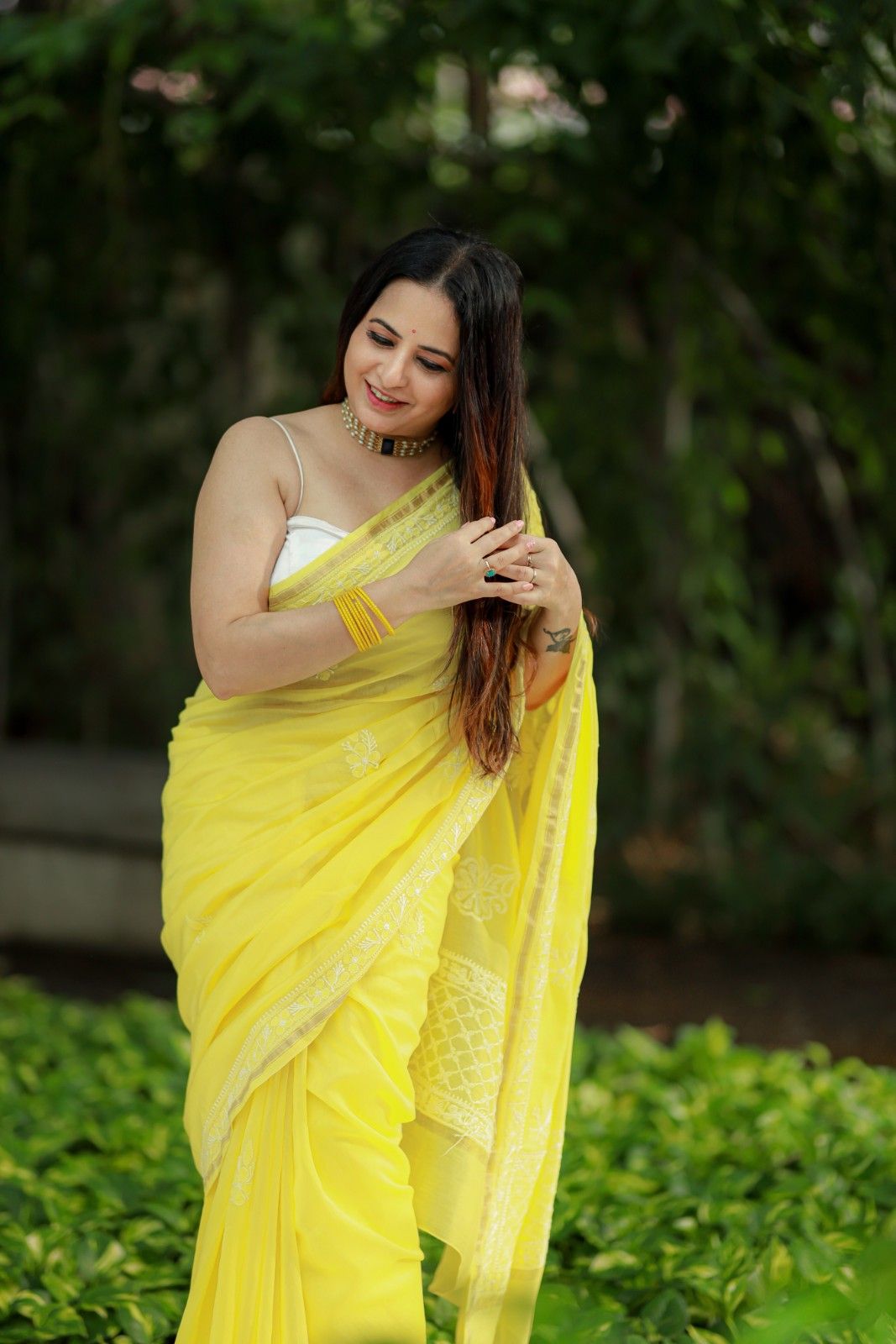 Chaikankari Saree - Nazakat Kesar - Image 5