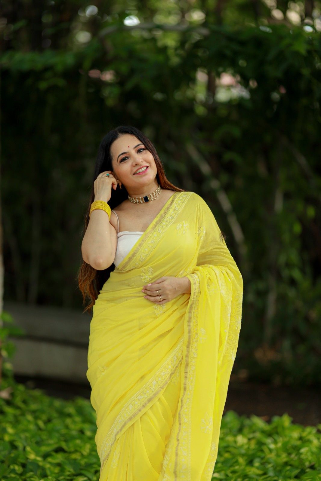 Chaikankari Saree - Nazakat Kesar - Image 7