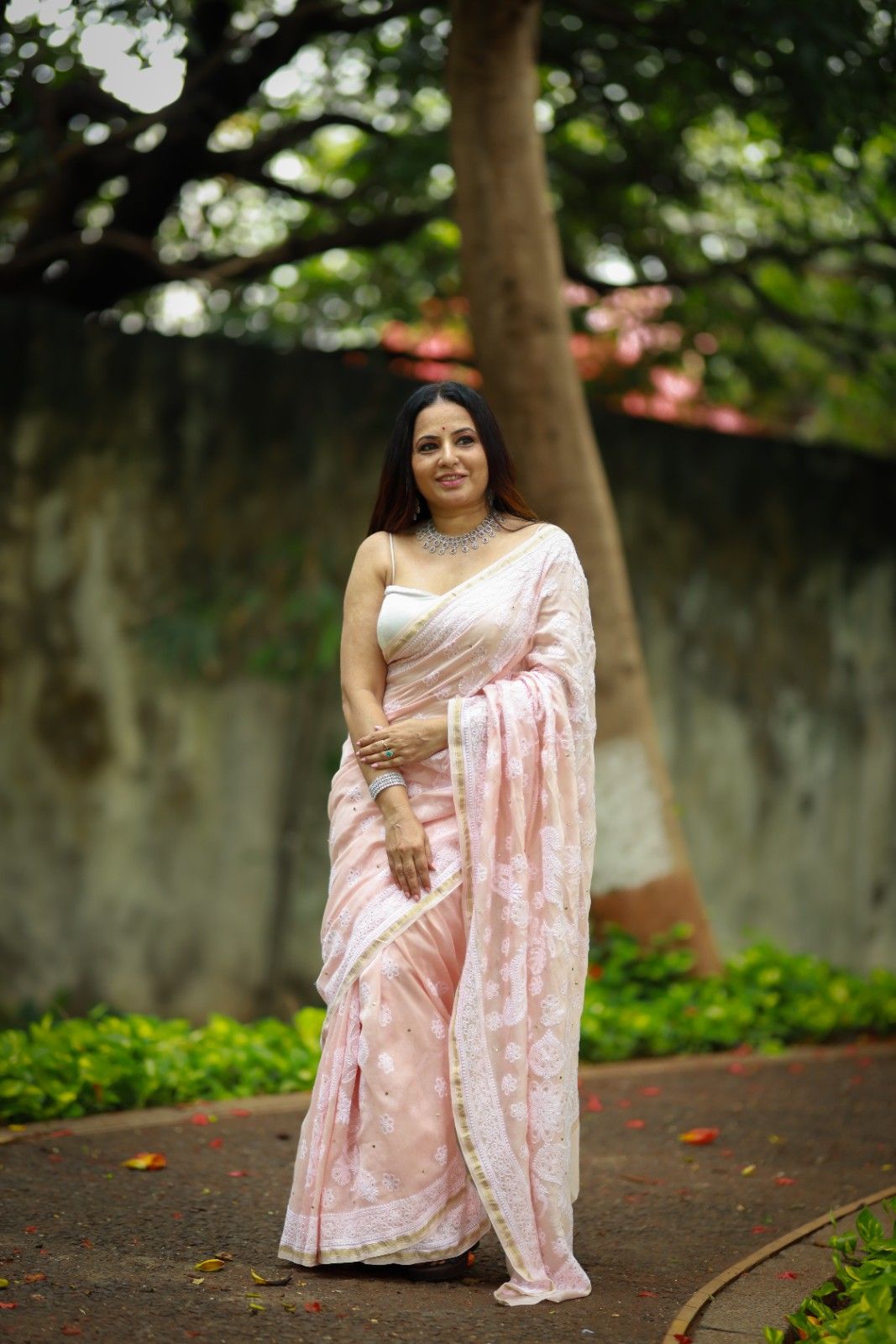 Chikankari Saree