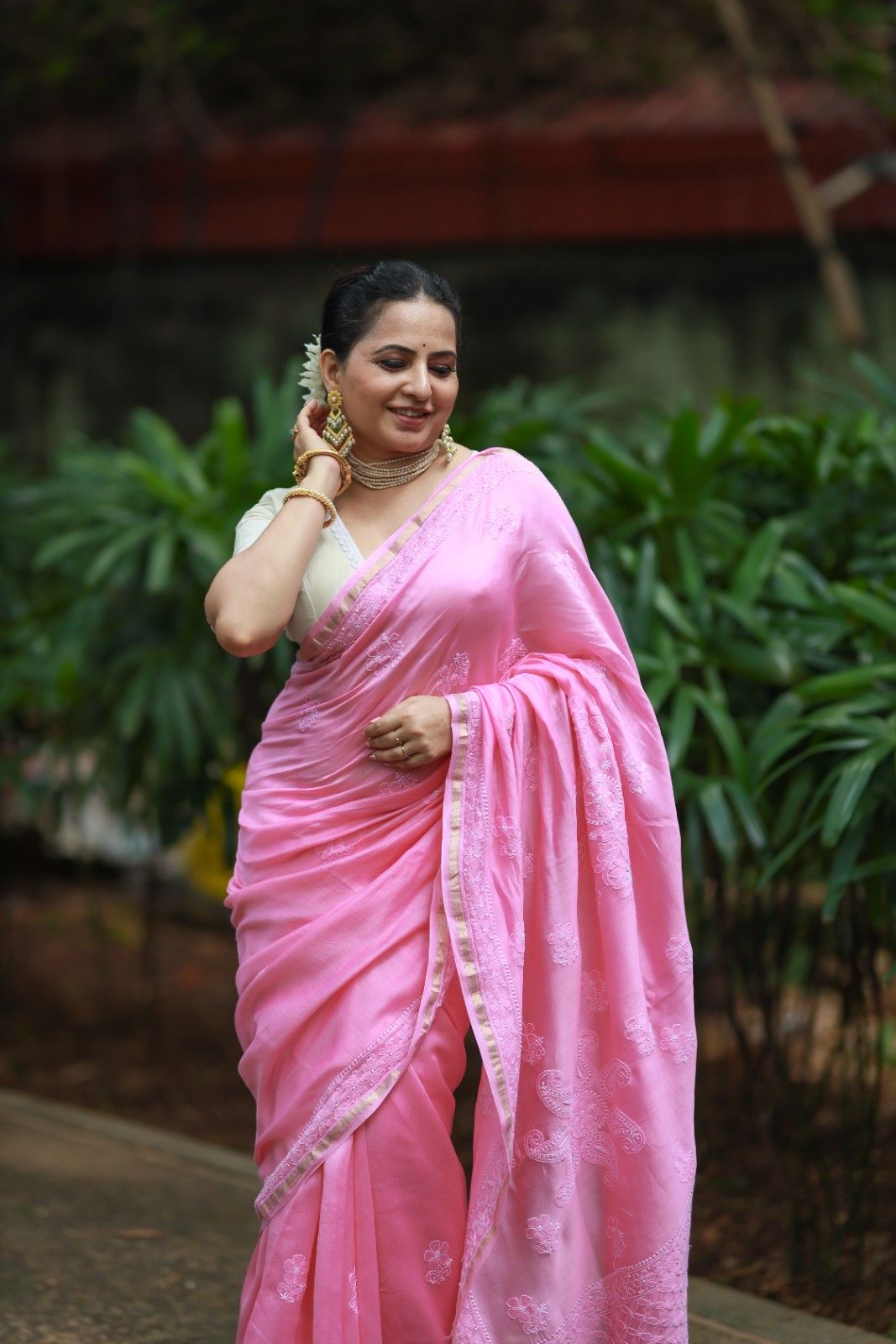 Chikankari Saree
