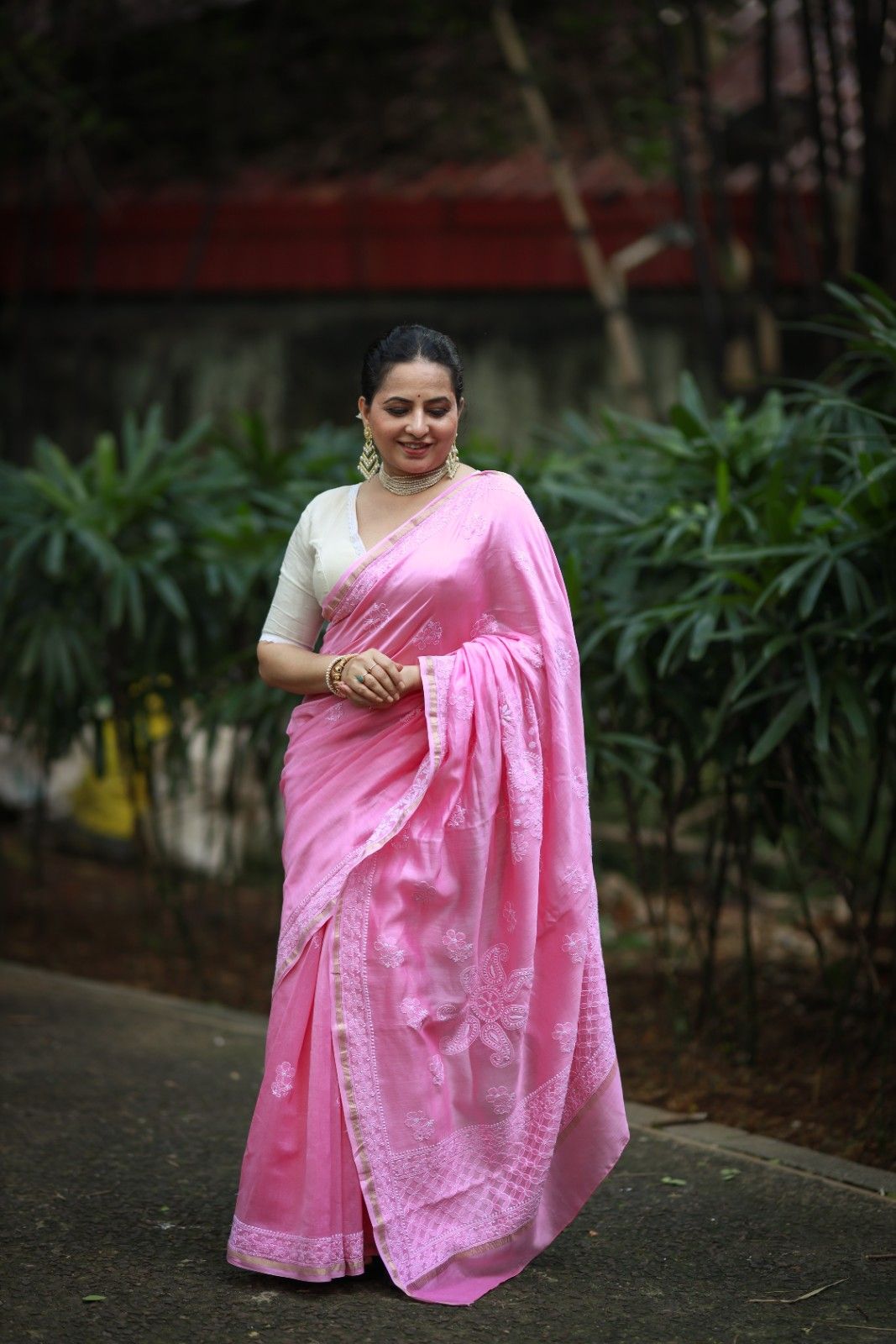 Chikankari Saree